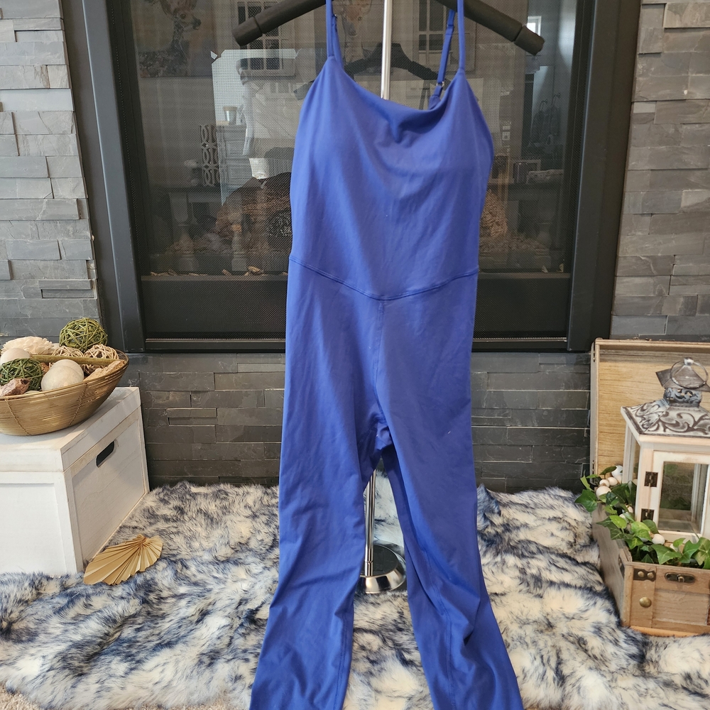 Rae Mode Athleisure Blue Women's Jumpsuit